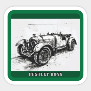 Bentley Boys Sticker